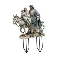 Magideal - Decoración Navideña Con Escena De La Natividad, Letrero Para Jardín, Estaca, Decoración Temática Para Fiestas En El Jardín, Patio, Césped, Vacaciones,