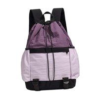 Magideal - Mochila De Tenis, Versátil, Elegante, Ligera, Con Cordón, Portátil, Bolsa Para Raquetas De Tenis Para Deportes, Actividades Al Aire Libre, Senderismo. Púrpura