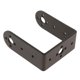 thumbnail image 2 of Soporte De Acero Inoxidable Soporte De Engranaje De Dirección Estándar Soporte Largo En U Negro, 2 of 5