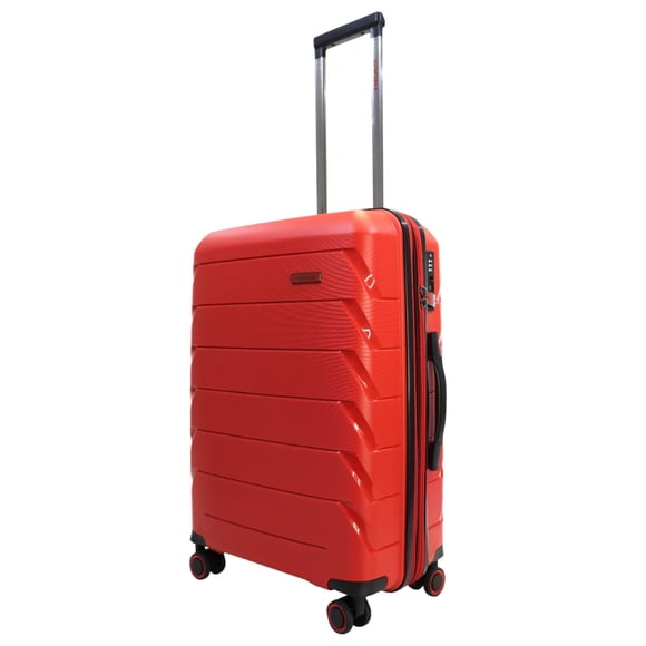 Maleta New Ucrania M Expandible TSA Rojo Head