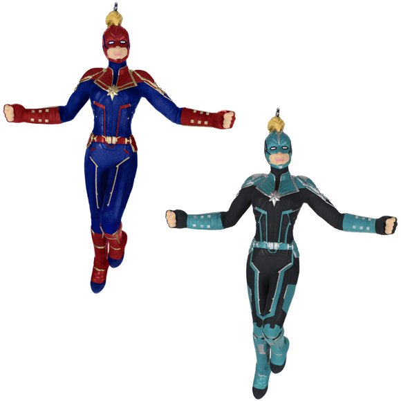 Adorno navideño Hallmark Keepsake 2019 de Captain Marvel