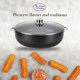thumbnail image 4 of Set Caldero Alpine Cuisine de 8 ollas antiadherentes de aluminio de 2, 3.5, 7 y 13 cuartos de galón, 4 of 7