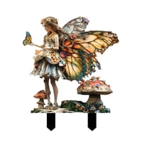 Ioensy - Estaca Decorativa De Jardín 2D Realista Para Bonsái En El Patio.