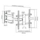 thumbnail image 2 of Soporte Lcd 32p - 55p Muro Ajustable Movible Braket, 2 of 3
