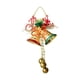 thumbnail image 3 of Adornos de Campana de Navidad, Colgante de Campana con Lazo Decorativo para Manualidades DIY, Colgante para Corona, Ventana Interior, Navidad Al Aire Estilo A, 3 of 5