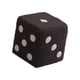 thumbnail image 4 of Dice Cube Taburete Otomano Con Pies Cúbicos Para Sofá, Mesita De Noche, Sala De Juegos, Terciopelo Gris S, 4 of 5