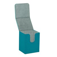 Magideal - Card Deck Box Organizador Almacenamiento Contenedor Estándar Tarjeta De Juego Negro Azul , Azul Petróleo