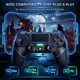 thumbnail image 2 of Controlador con cable DIANVEN PS4 para PC con vibración Windows 11/10/8/7, 2 of 6