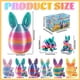 thumbnail image 2 of Huevos de Pascua OESINS impresos en 3D con conejo dentro para niños, 6 piezas, 2 of 6