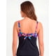 thumbnail image 2 of Traje de baño mujer polera tankini reductor estampado negro Talla L, 2 of 3