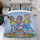 thumbnail image 4 of Ciberperseguimiento Conjunto de sábanas temático, trío de piezas, cómodo y amigable con la piel, diseño único, regalo de decoración para el hogar para familiares, amigos y fans,173cm *218cm, 4 of 6