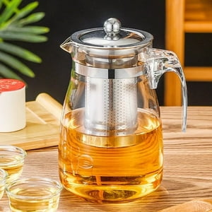 Genérico - Tetera Vidrio Acero Inoxidable 750Ml Con Infusor