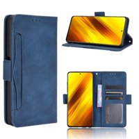 Funda Tipo Billetera Foxdock Para Xiaomi Poco X3 – Tapa Flip Con Tarjetero