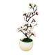 thumbnail image 4 of Arreglo En Maceta De Plantas Falsas Flores En Macetas Artificiales Para Decoraciones Caseras Blanco, 4 of 5