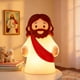 thumbnail image 1 of Luz Nocturna Mágica JD Mini de Silicona Jesús Regulable, 1 of 7
