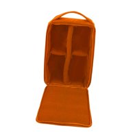 Magideal - Bolsa De Almacenamiento De Carrete De Pesca Con Divisores A Prueba De Choques Multipropósito Portátil Portátil Organizador De Carcasa Para Carretes De