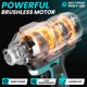 thumbnail image 2 of Llave de Impacto ZEXAPE 1/2" Brushless 1360Nm Inalámbrica, 2 of 7