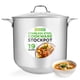 thumbnail image 1 of Cacerola NutriChef NCSP20 de acero inoxidable 19 L con tapa, 1 of 8