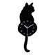 thumbnail image 1 of Tail Swing Reloj De Pared Sala De Estar Moderna Decoración Del Hogar Reloj Silencioso 170x430mm, 1 of 5