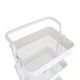 thumbnail image 2 of Carro Organizador Multiuso 3 Niveles 100% Acero Blanco, 2 of 12
