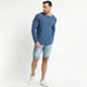 thumbnail image 1 of Sweater Cuello Redondo Azul piedra, 1 of 4