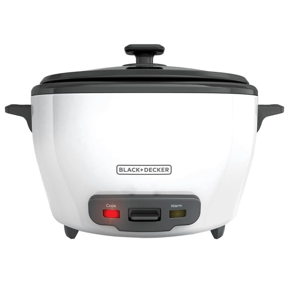 Arrocera BLACK+DECKER RC506 de 1,4 litros de capacidad, 300 W, 6 tazas