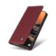 thumbnail image 4 of Funda Billetera de Cuero para Samsung Galaxy S23 Ultra con Tarjetero y Soporte - Tapa Magnética Rojo, 4 of 6