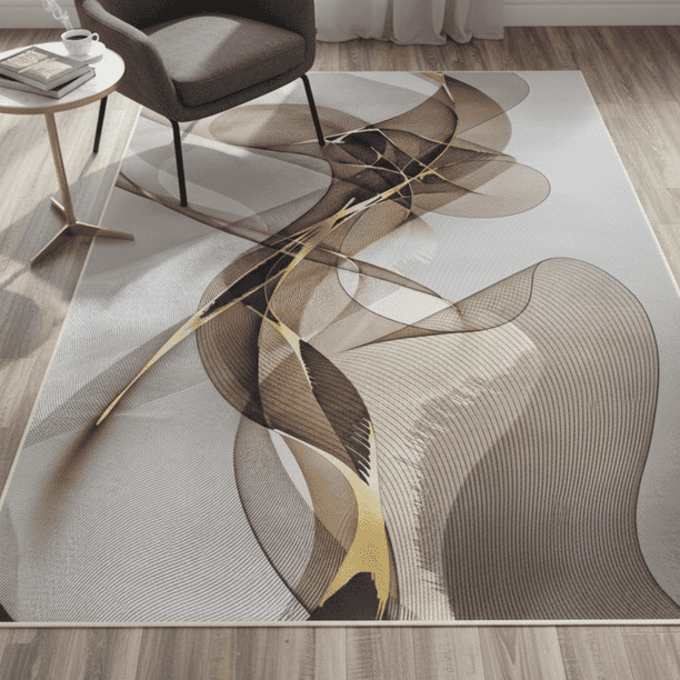 Alfombra Hogar Piso Grande Antideslizante 180x200cm