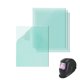thumbnail image 1 of Funda para casco de soldadura Dalekay, 4,5 x 5,25 pulgadas, 10 unidades, transparente, 1 of 7