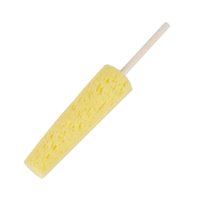 Magideal - Esponja De Cerámica Para Arcilla, Moldeo De Cerámica, Fabricación De Arcilla, Mango De Madera, Modelado Y Tallado, Herramienta De Cerámica, Esponja De Amarillo