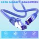 thumbnail image 2 of Cable Ethernet Soibke Cat 6 de 25 pies blindado para exteriores, azul, 2 of 7