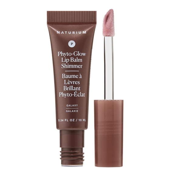 Bálsamo labial Naturium Phyto-Glow Shimmer 10 mL con escualano, Galaxy