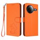 thumbnail image 1 of Funda Billetera con Espacio para Fotos para Xiaomi POCO F7 Pro, Naranja, 1 of 6