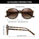 thumbnail image 5 of POLASUP GAFAS LENTES DE SOL Regalo perfecto y práctico Gafas de sol anti-luz azul, de doble uso en interiores y exteriores, la protección ocular es más práctica, 5 of 6