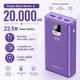 thumbnail image 3 of Batería Externa Power Bank 20000 Mah 22.5W UCP20MPD Morada, 3 of 6