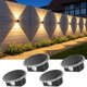 thumbnail image 1 of Luces Solares Ellasay Pack de 4 Impermeables 3 Modos LED, 1 of 9