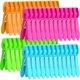 thumbnail image 1 of Clothes Pins, paquete de 48 pinzas de plástico de colores, 1 of 3