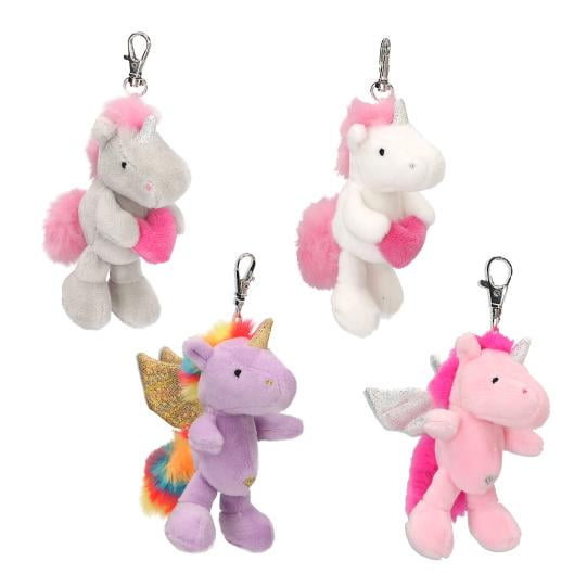 Llavero De Peluche Unicornio Muy Tierno Y Suave Ylvi