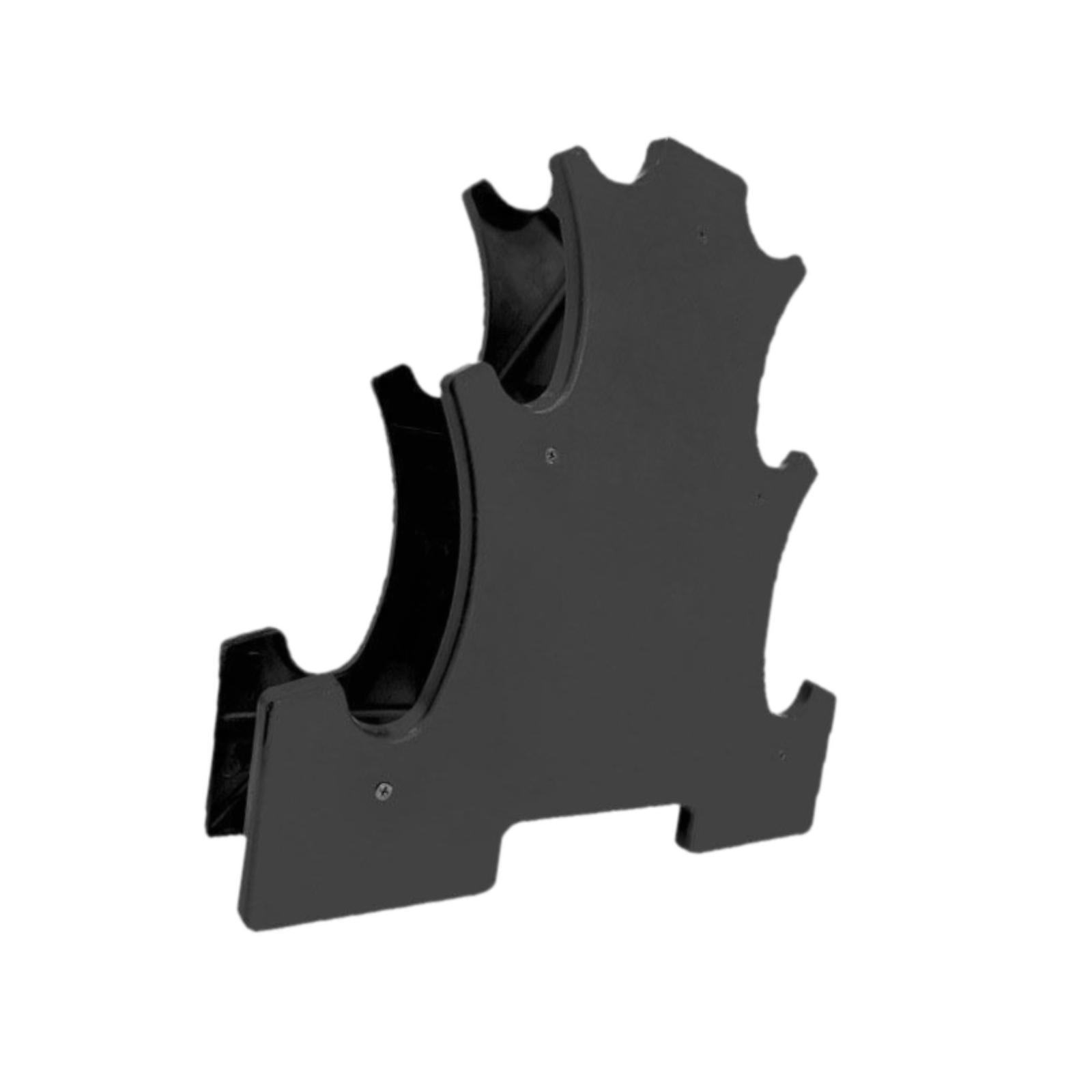 Ioensy - Soporte Para Mancuernas De 3 Niveles Para Almacenamiento De Accesorios De Fitness Con Barra