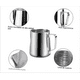 thumbnail image 5 of Jarra De Espuma De Leche De Acero Inoxidable 304 20oz/ 600ml, 5 of 6