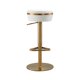 thumbnail image 1 of Taburete TOV Furniture Astro redondo tapizado ajustable, 1 of 9