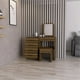 thumbnail image 4 of Mueble Tocador 4 Cajones 1 Banca Y Espejo Fm-001o - Café Oscuro, 4 of 5