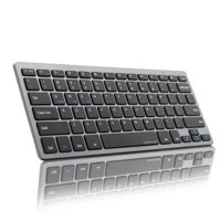 Clickdescuento - Teclado Inalambrico Bluetooth 5.0 / Gris Gris