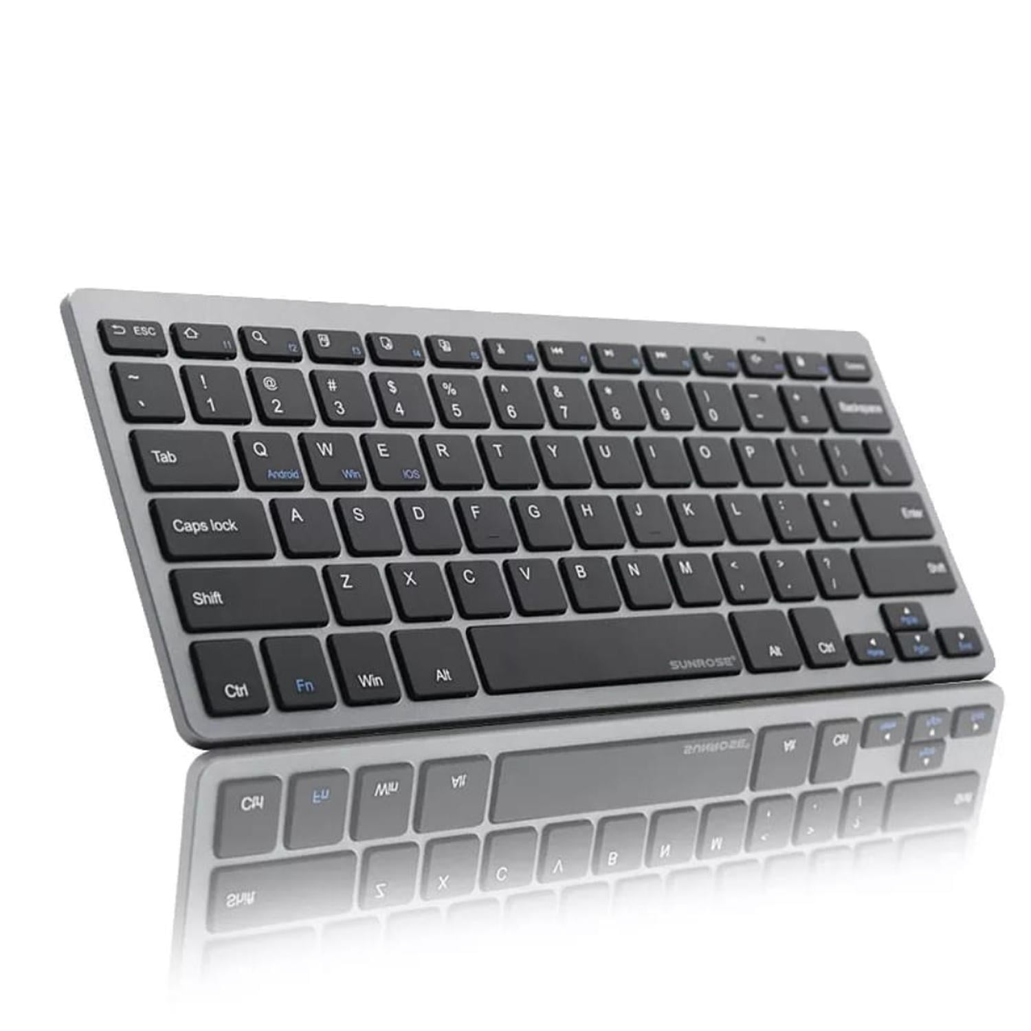 Clickdescuento - Teclado Inalambrico Bluetooth 5.0 / Gris Gris