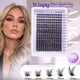 thumbnail image 2 of Extensiones de pestañas ALICE Lash Clusters Wispy 168 unidades 10-18 mm, 2 of 9