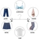 thumbnail image 5 of Falda Pants Hangers NORTHERN BROTHERS, 30 unidades, con clips para pantalones, 5 of 6