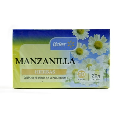 Hierba Manzanilla 20 Un Caja 20 Un Lider