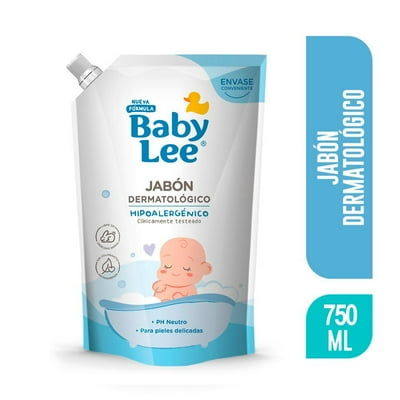 Jabón Líquido Neutro Hipoalergénico Doypack 750 Ml Babylee