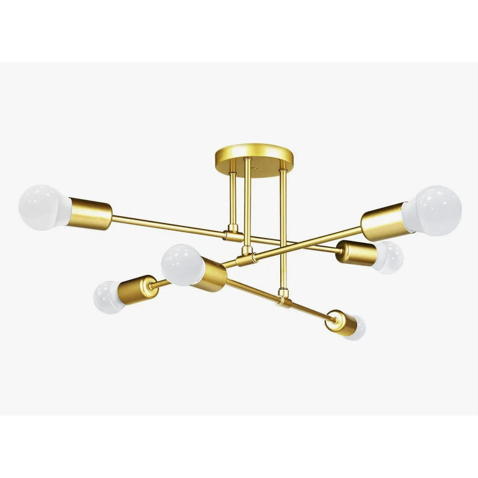 Atlas - Lámpara De Techo Moderna 6 Luz