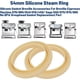 thumbnail image 2 of 54mm Silicona Steam Ring, 2 Pcs Grouphead Silicona Gasket Replacehombrest Parte fo Breville Espresso Machine 810 500 450 878 870 860 840, Sage 500 810 870 875 878 880, 2 of 4